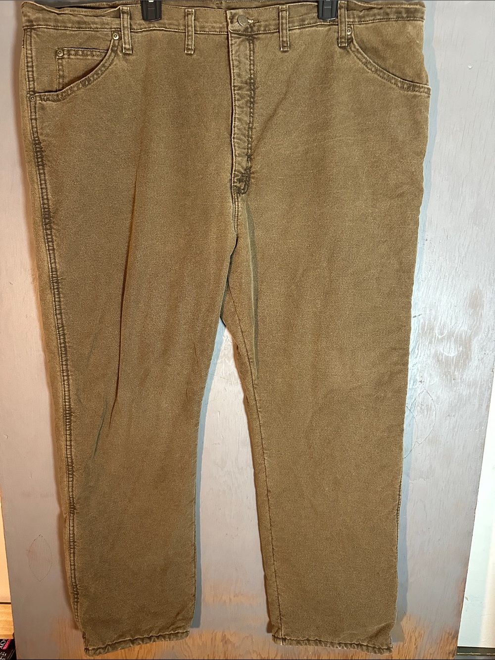 Wrangler Men's Corduroy Pants in Tan